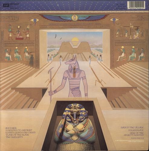 Iron Maiden Powerslave - 1st - EX UK vinyl LP album (LP record